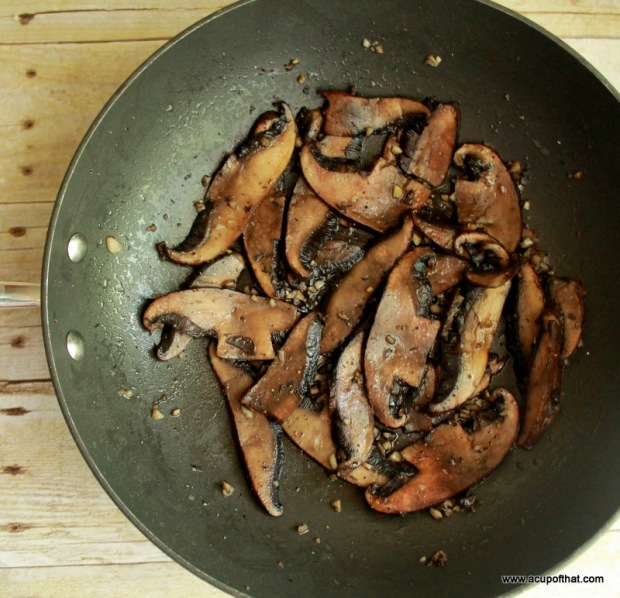 Sauted Portabella Mushrooms